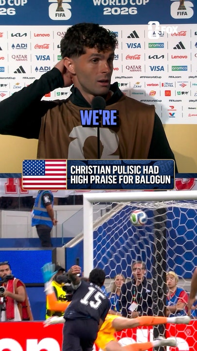 Christian Pulisic on Folarin Balogun after his two-goal performance