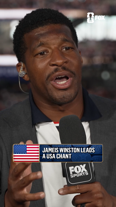 No better person to lead a chant for the @USMNT than @jaboowins 🇺🇸