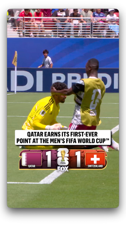 “The men from the desert have found an oasis here on the American west coast!” 🇶🇦 @Raecomm on Qatar’s historic draw at this FIFA World Cup