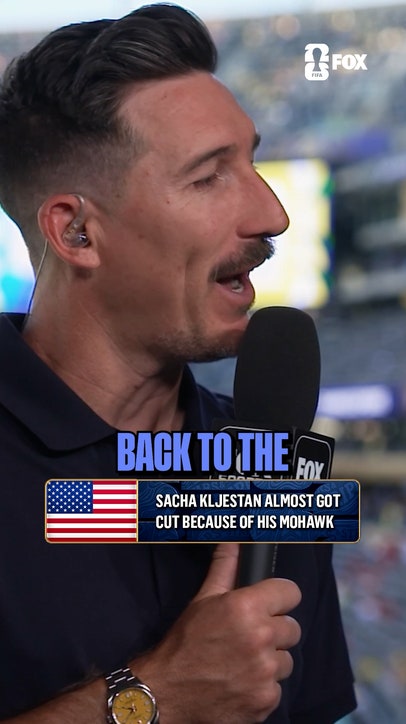 Bob Bradley was not having Sacha's Mohawk 😂
