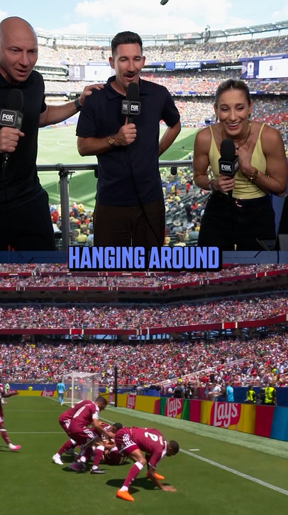 The World Cup Now crew was stunned by Qatar's stoppage time goal 