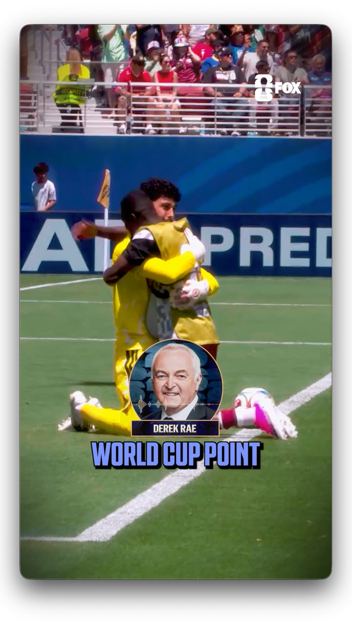 Derek Rae’s commentary on Qatar’s last-minute equalizer was a masterpiece of storytelling 🎙️🔥