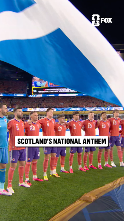 Flower of Scotland is heard in a FIFA World Cup for the first time in 28 years 🏴󠁧󠁢󠁳󠁣󠁴󠁿