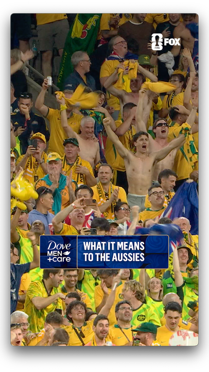 The Australians have loved what they've seen on the field tonight 🇦🇺