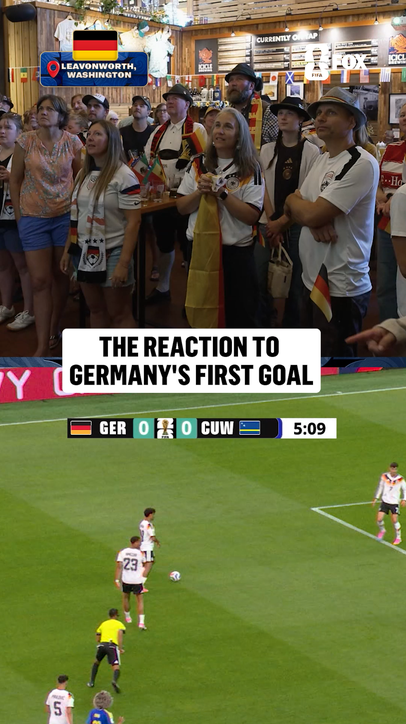 A quick start for Germany and these fans were loving it 🇩🇪