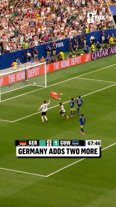 The goals kept coming for Germany 🇩🇪