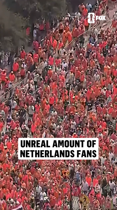 A sea of orange headed to Dallas Stadium