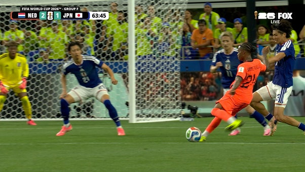 Crysencio Summerville puts Netherlands back on top with superb goal against Japan | 2026 FIFA World Cup™