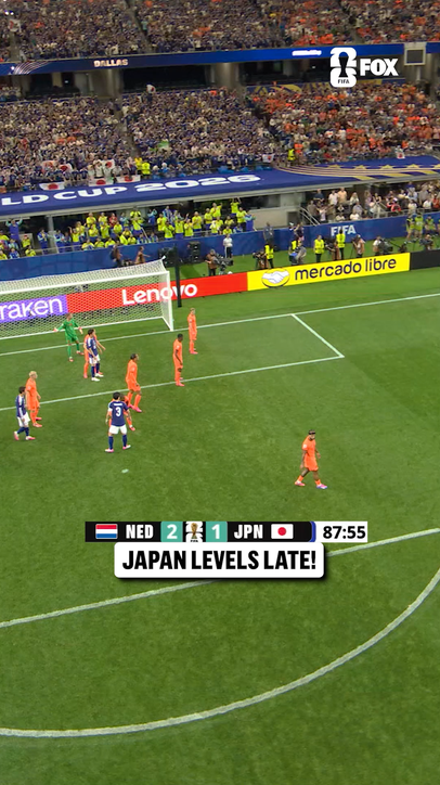 CAN YOU BELIEVE IT?! JAPAN DRAWS LEVEL LATE!