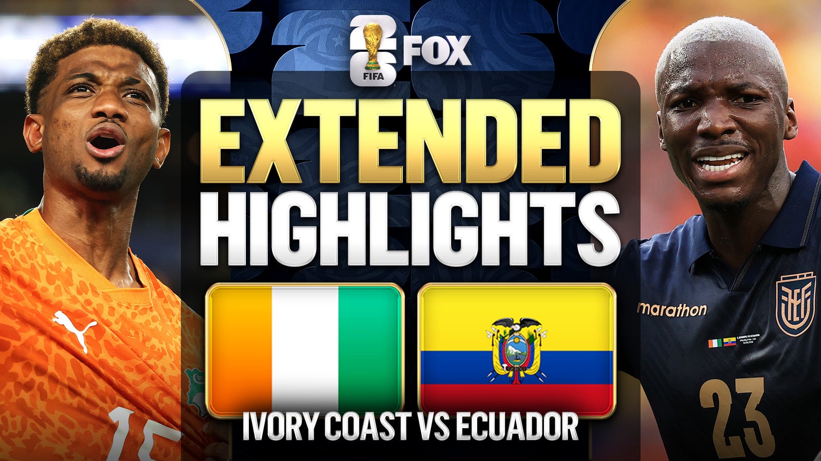 Ivory Coast vs Ecuador Extended Highlights | 2026 FIFA World Cup™