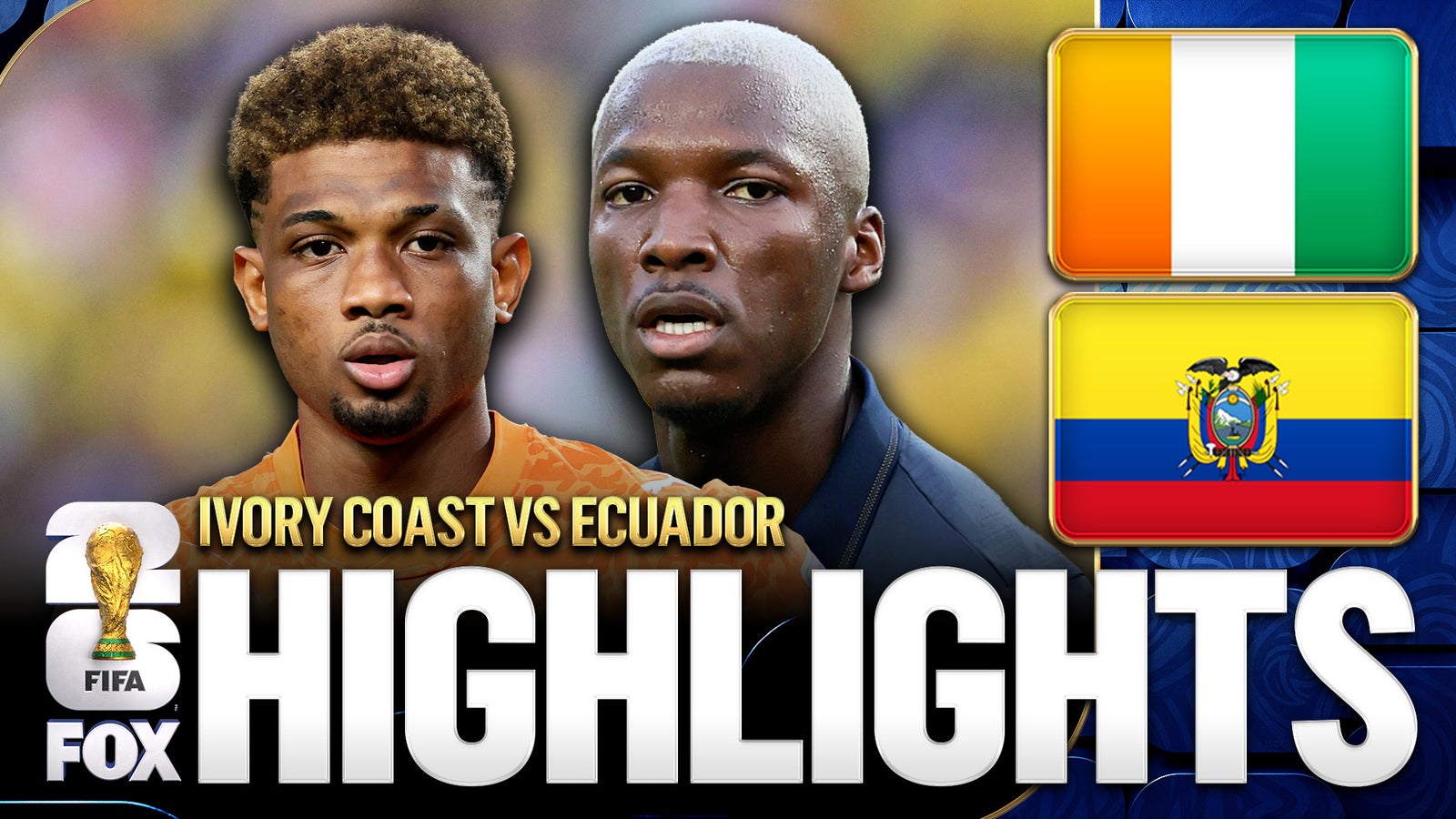 Lo más destacado de Costa de Marfil vs Ecuador | Copa Mundial de la FIFA 2026™