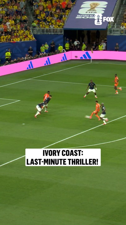 IVORY COAST SCORES ITS FIRST GOAL OF THE 2026 FIFA WORLD AND ITS A GAME-WINNER