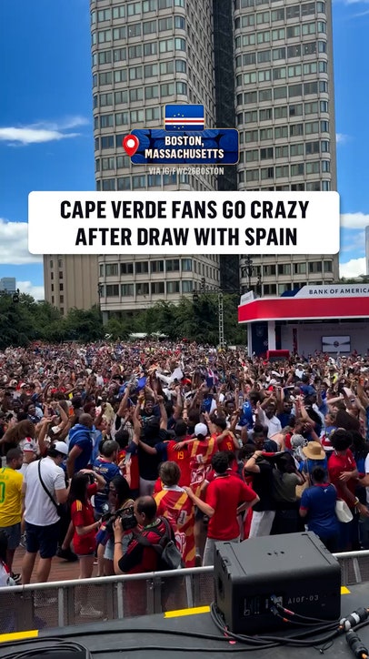 The Cape Verde fans are living the dream after their first FIFA World Cup match 🇨🇻
