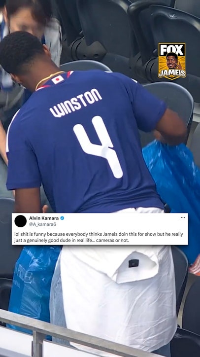 It’s no surprise to Alvin Kamara that Jameis Winston joined the Japanese fans picking up trash after the game