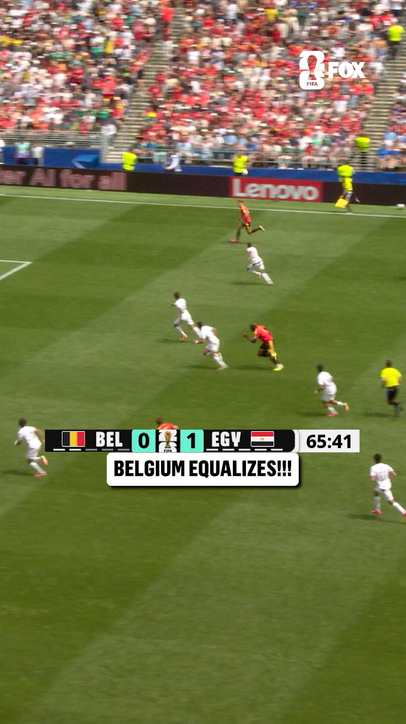 BELGIUM SCORES ITS FIRST GOAL OF THE 2026 FIFA WORLD CUP!