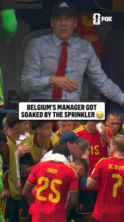 Probably shouldn't have the huddle up there during the hydration break