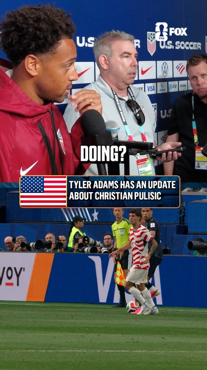 Tyler Adams gives a Christian Pulisic update...