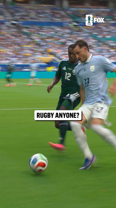 That's one way to shield the ball