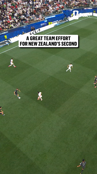 This was a beautiful team goal by New Zealand 🎨