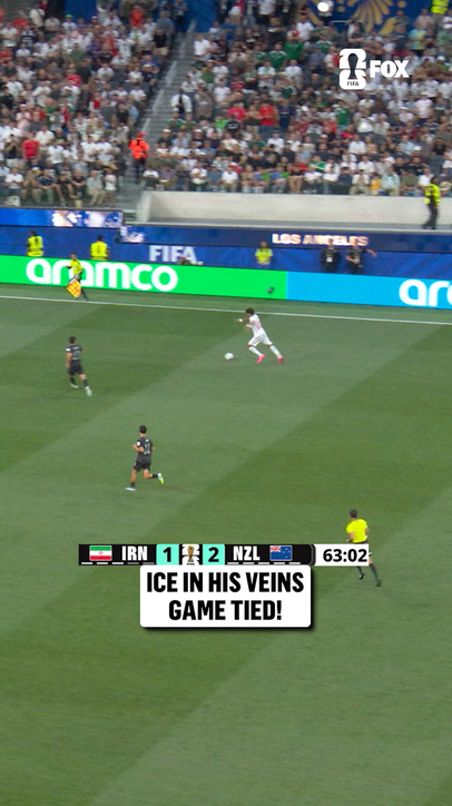 WHAT A GOAL FOR IRAN AS THEY FIND THE EQUALIZER! 🇮🇷