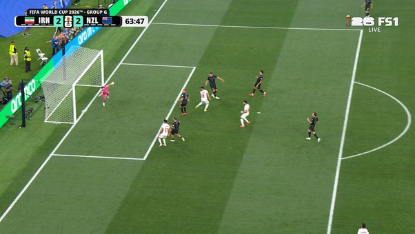 Iran’s Mohammad Mohebi scores equalizer against New Zealand | 2026 FIFA World Cup™