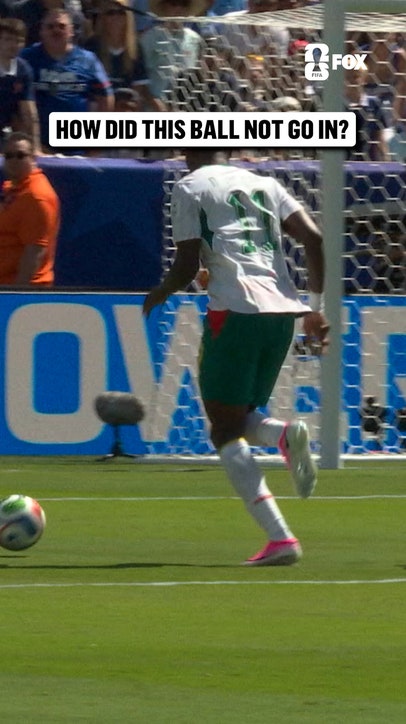 Nicolas Jackson was THIS close to giving Senegal the lead over France