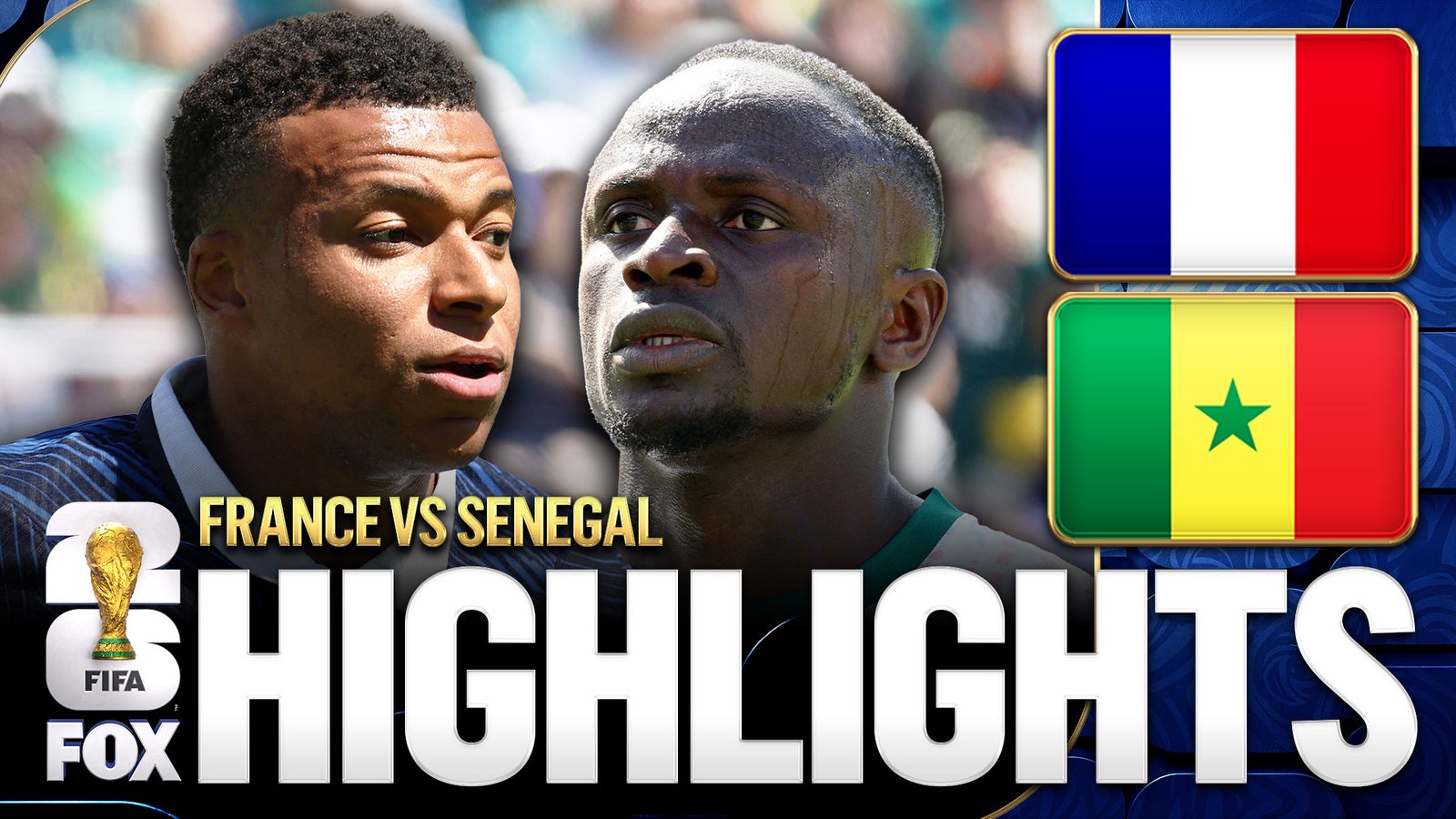 France vs Senegal Highlights | 2026 FIFA World Cup™