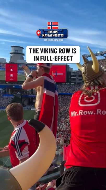 Norwegian fans are bringing viking energy to the FIFA World Cup 🇳🇴