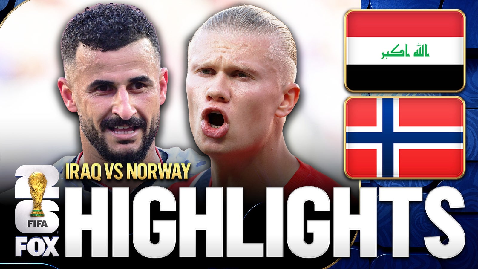 Iraq vs Norway Highlights | 2026 FIFA World Cup™
