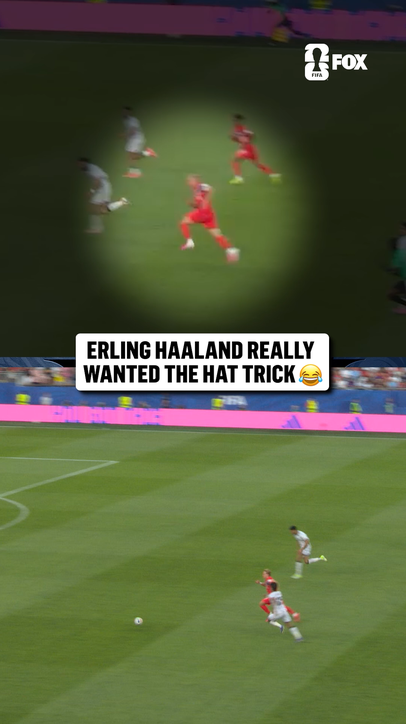 Haaland was hoping to get one more chance