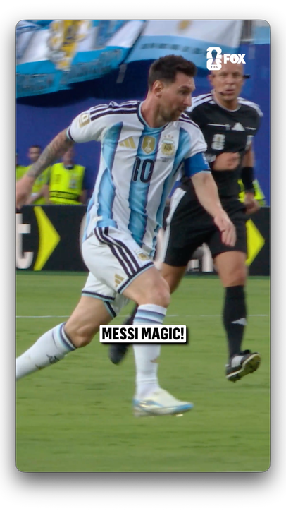 Messi Magic has begun for Argentina  Sponsored by @adidas #YouGotThis