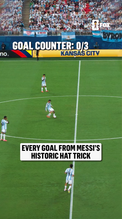 All three of Leo Messi's goals in his first career FIFA World Cup hat trick 🇦🇷