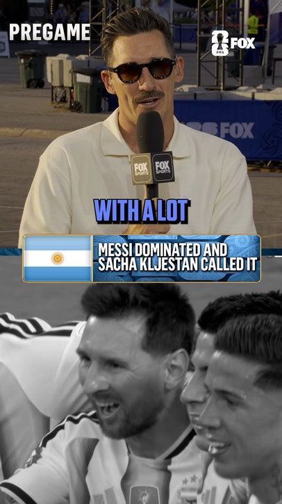 Sacha Kljestan predicted Messi's performance against Algeria 🇦🇷