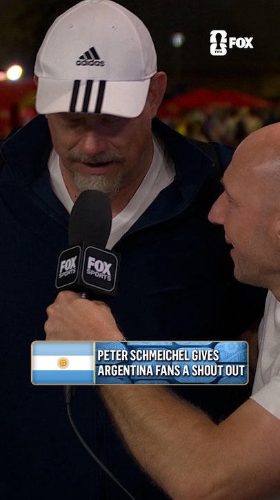'There were 69,000 people in there and I think 60,000 of them were from Argentina' - Peter Schmeichel
