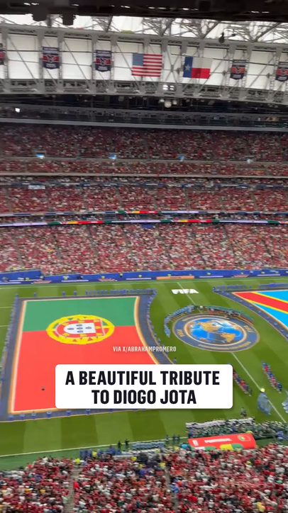 Portugal pays tribute to Diogo Jota ahead of their opener