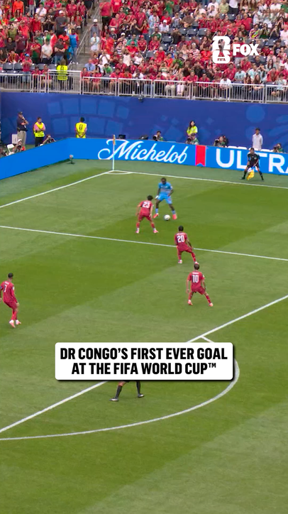 YOANE WISSA SCORES DR CONGO'S FIRST-EVER FIFA WORLD CUP GOAL 🇨🇩