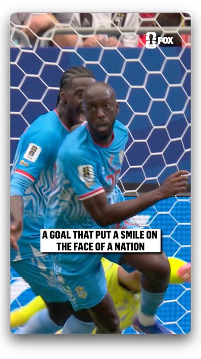 "WHAT A MOMENT FOR DR CONGO. WHAT A MOMENT FOR YOANE WISSA!"  @DFletcherSport