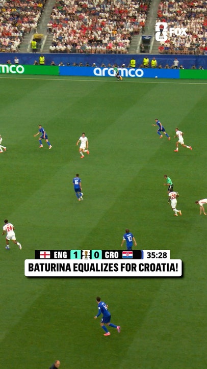 CROATIA LEVELS THE SCORE ON ITS FIRST GOAL OF THE 2026 FIFA WORLD CUP! 🇭🇷