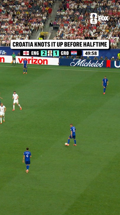 It's tied again courtesy of Petar Musa 🇭🇷