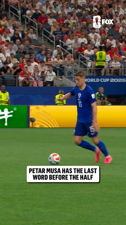 FC Dallas forward Petar Musa scores a FIFA World Cup goal at Dallas Stadium for Croatia 🇭🇷