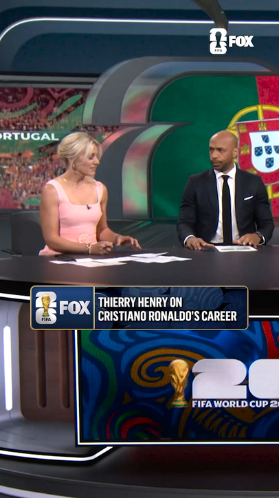 "Don't separate them, celebrate them". Thierry Henry praises Ronaldo before the game