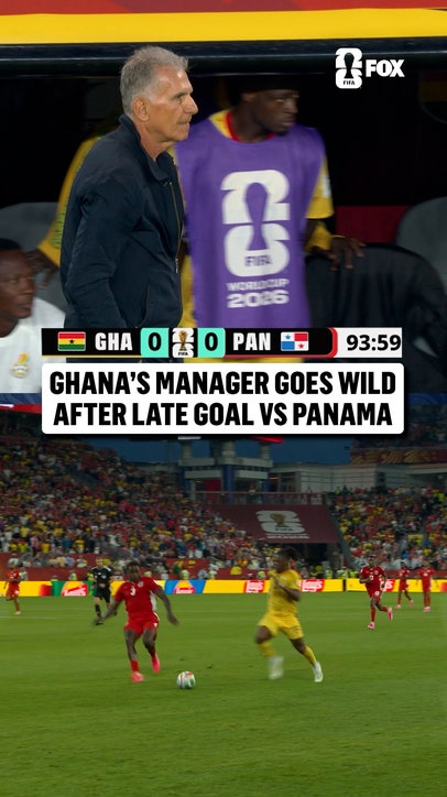 95th MINUTE MADNESS! GHANA'S MANAGER IS LOVING IT