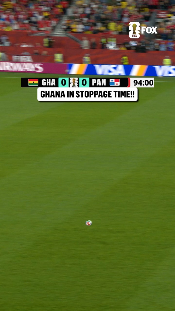 GHANA SCORES ITS FIRST GOAL OF THE 2026 FIFA WORLD CUP TO WIN IT IN STOPPAGE TIME!