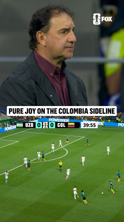 The emotions are flowing for Néstor Lorenzo 🇨🇴