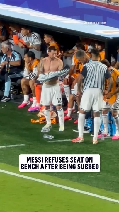 Messi demonstrates humility even on the biggest of stages