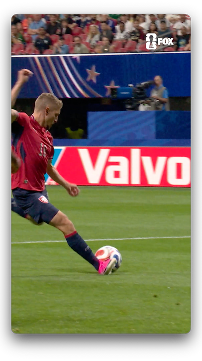 A well-worked team goal from Czechia to put them in front first