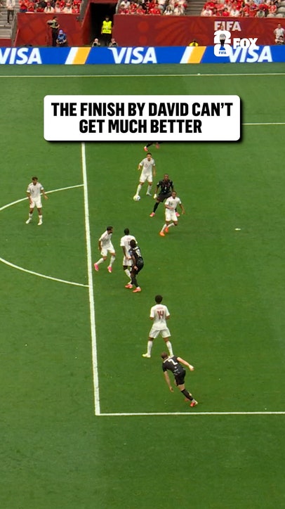 What vision by Jonathan David to knock this one into the back of the net