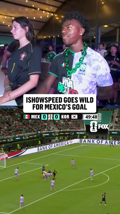 @Ishowspeed TAKING IT ALL IN during this Mexico FIFA World Cup goal