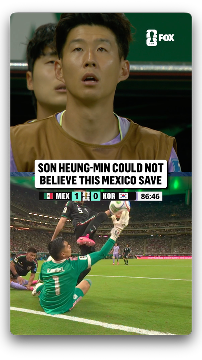This save left Son Heung-min stunned