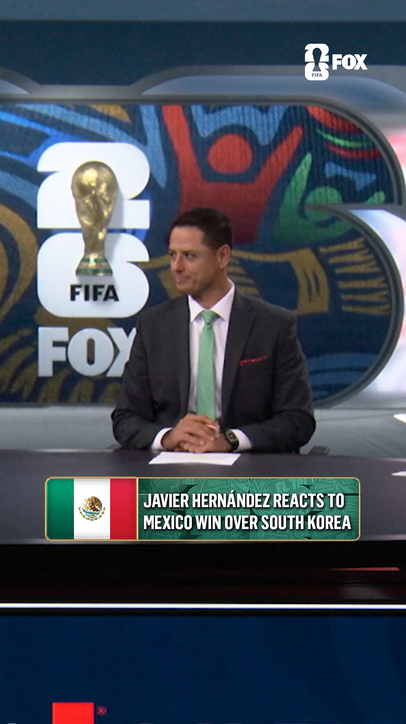 🇲🇽 @javierhernandez shares his thoughts on Mexico's performance against South Korea and their qualification for the Round of 32